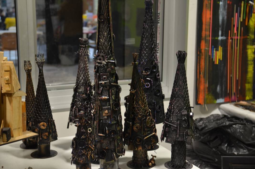 Konya'da her atık olmak istediği esere dönüşüyor 11